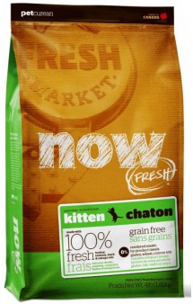 NOW FRESH Grain Free KITTEN, корм для котят / Petcurean (Канада)