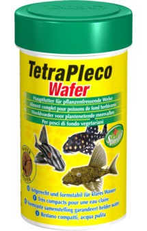 TetraPleco Wafer - корм для сомиков-присосок (анциструсы, птеригоплихты, плекостомусы и т. п.) / Tetra (Германия) 