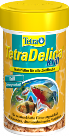 TetraDelica Krill - сублимированный криль / Tetra (Германия)