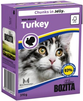 Bozita Chunks in Jelly with Minced Turkey / BOZITA (Швеция)