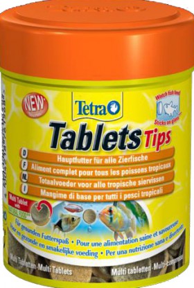 TetraTablets Tips - смесь хлопьев и сублимированных микроорганизмов / Tetra (Германия)