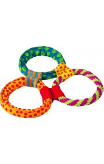 Healthy Hoops, игрушка для собак 3 кольца / Petstages (США)
