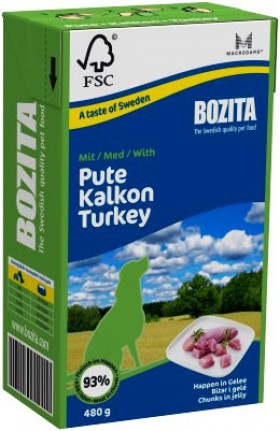 Chunks in jelly with Turkey / BOZITA (Швеция)