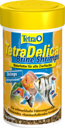 TetraDelica Brine Shrimps - сублимированная артемия / Tetra (Германия)