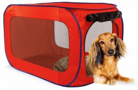 Portable dog kennel, переносной домик для собак / Kitty City (США)