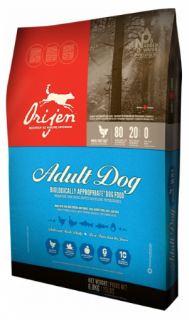 ORIJEN ADULT,корм для собак всех пород / Champion Petfoods (Канада)