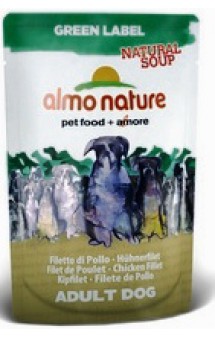 Green Label Natural Soup Dog Chicken Fillet / Almo Nature (Италия)
