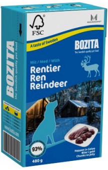 Chunks in jelly with Reindeer / BOZITA (Швеция)