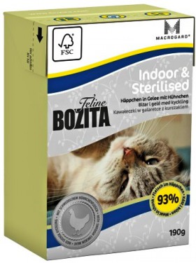Bozita Feline Funktion Indoor & Sterilised / Bozita (Швеция)