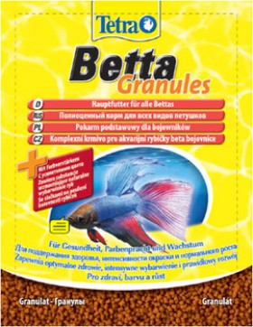 TetraBetta Granules - корм  для петушков и лабиринтовых рыб / Tetra (Германия)