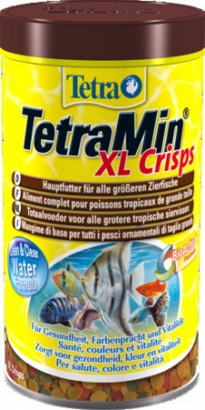 TetraMin Crisps XL - основной корм для всех видов рыб / Tetra (Германия)