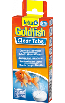Tetra Goldfish Clear Tabs - средство для очистки воды для золотых рыбок / Tetra  (Германия)