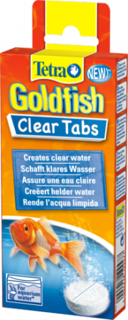 Tetra Goldfish Clear Tabs - средство для очистки воды для золотых рыбок / Tetra  (Германия)