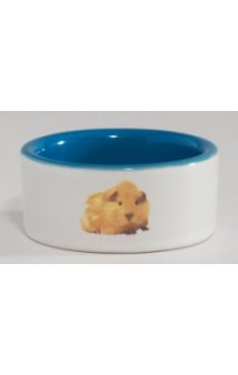 Миска керамическая с изображением хомяка, голубая / I.P.T.S.(Нидерланды)