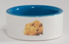 Миска керамическая с изображением хомяка, голубая / I.P.T.S.(Нидерланды)