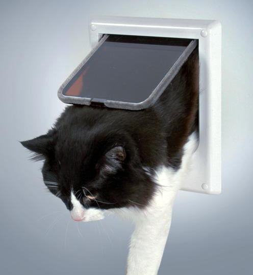 Электромагнитная дверца для кошки